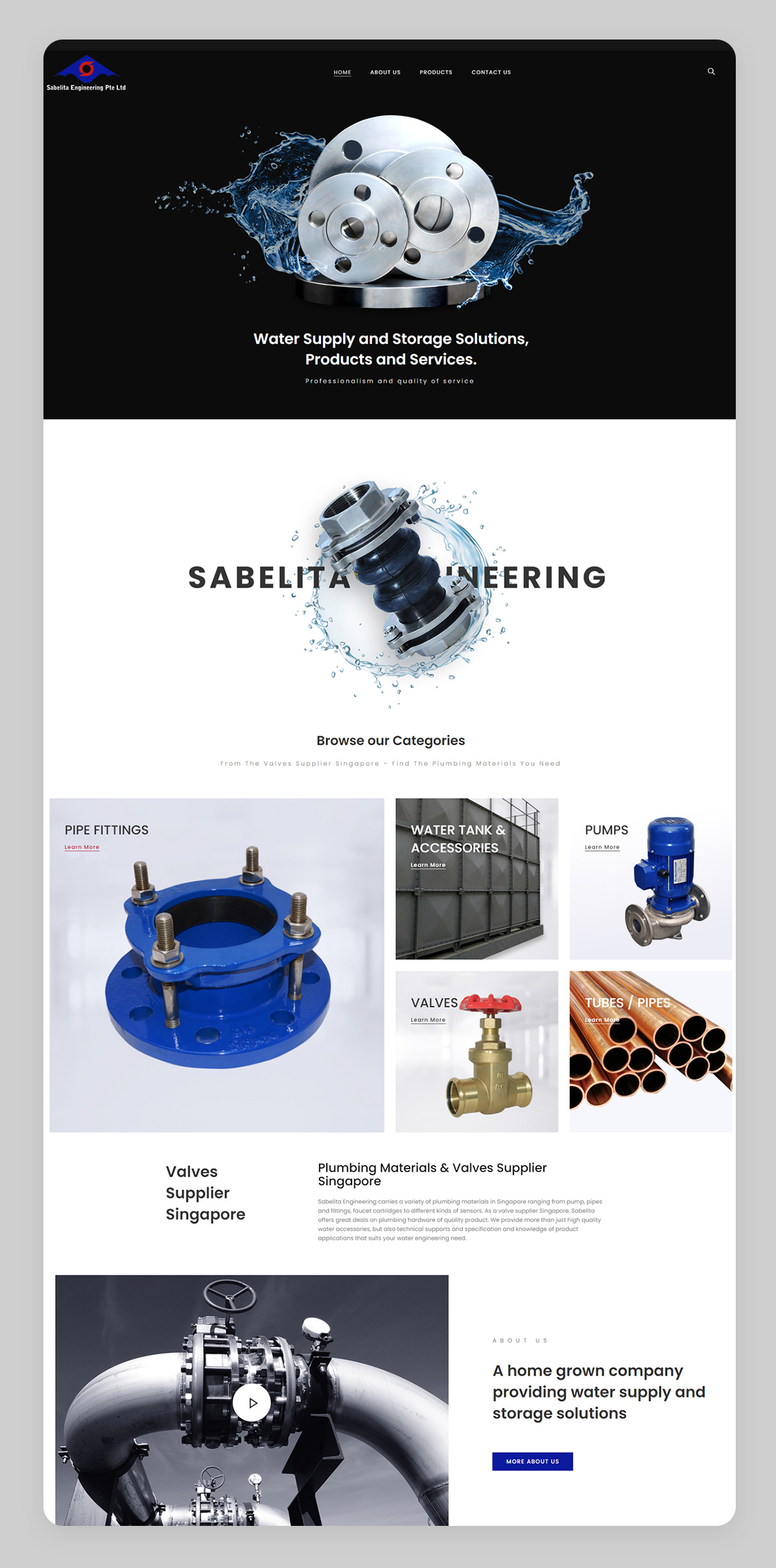 Sabelita Website Design